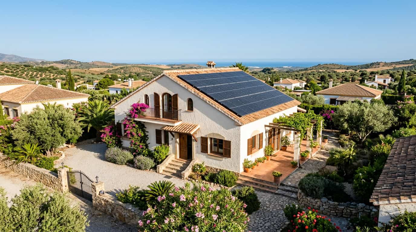 Paneles solares para autoconsumo en una vivienda